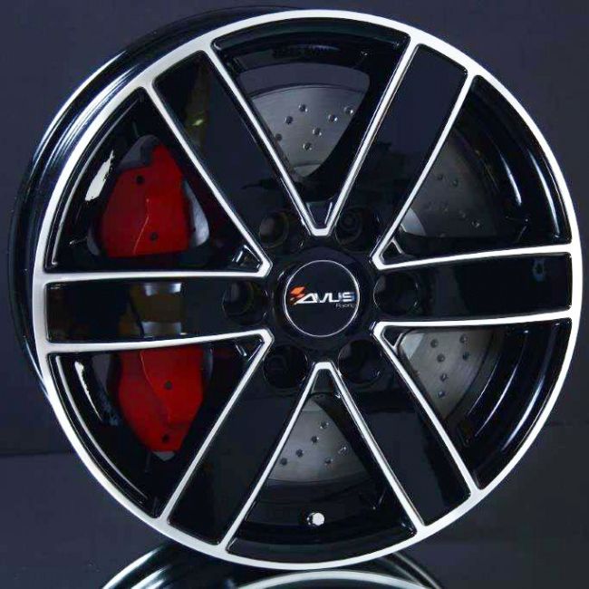 AVUS AC-V61 BLACK POLISHED 6,5X16