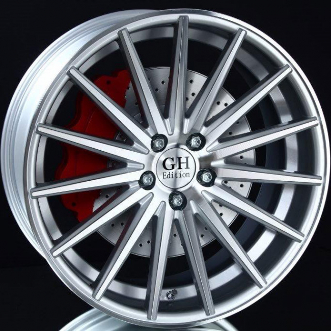 GH EDITION BOSSEN XS SILVER/POLISHED 8X18