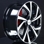 GH EDITION PACE BLACK/POLISHED 7,5X18 i gruppen FLGAR / ALUMINIUMFLGAR hos Svenska Gummihuset AB (A181085H75MOWPACE634)