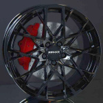 GH EDITION GP9 GLOSS BLACK 8,5X19 i gruppen FLGAR / ALUMINIUMFLGAR hos Svenska Gummihuset AB (A191125M85GP9BL665)