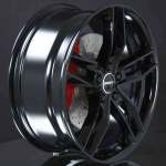 GH EDITION IZOR GLOSS BLACK 8,5X19 i gruppen FLGAR / ALUMINIUMFLGAR hos Svenska Gummihuset AB (A191125H85IZSIRRGL665)