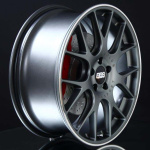 BBS CH-R SATIN TITANIUM 8X19 i gruppen FLGAR / ALUMINIUMFLGAR hos Svenska Gummihuset AB (A191205MM80CHRST82)