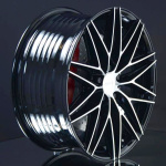 MONACO WHEELS FF4 BLACK POLISHED 8X18 i gruppen FLGAR / ALUMINIUMFLGAR hos Svenska Gummihuset AB (A181145M80FF4BP671)