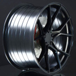 R-SERIES R13 SATIN BLACK 9,5X19 i gruppen FLGAR / ALUMINIUMFLGAR hos Svenska Gummihuset AB (A191125H95RSER13SB666)