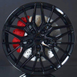 MONACO WHEELS FF2 GLOSS BLACK 8X18 i gruppen FLGAR / ALUMINIUMFLGAR hos Svenska Gummihuset AB (A181125H80FF2GLBL665)